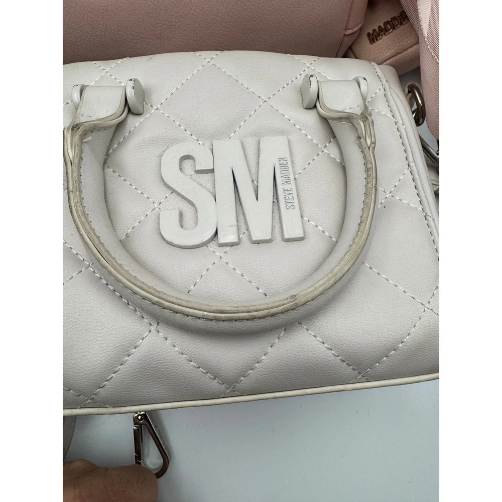Lot of Steve Madden Pink Hobo Crossbody Bag with Gold Chain  lot‎ of 4